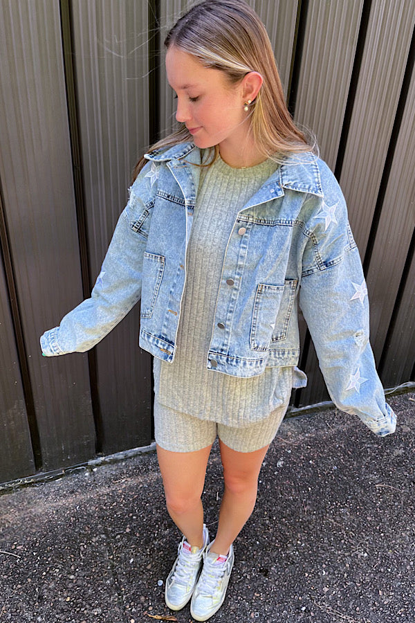 Stella Oversized Denim Jacket