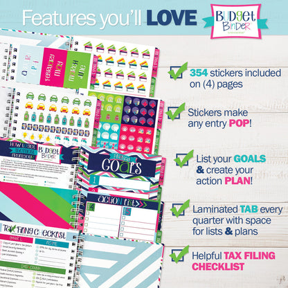 Budgeting Bundle | Budget Binder™ Planner + Accessories